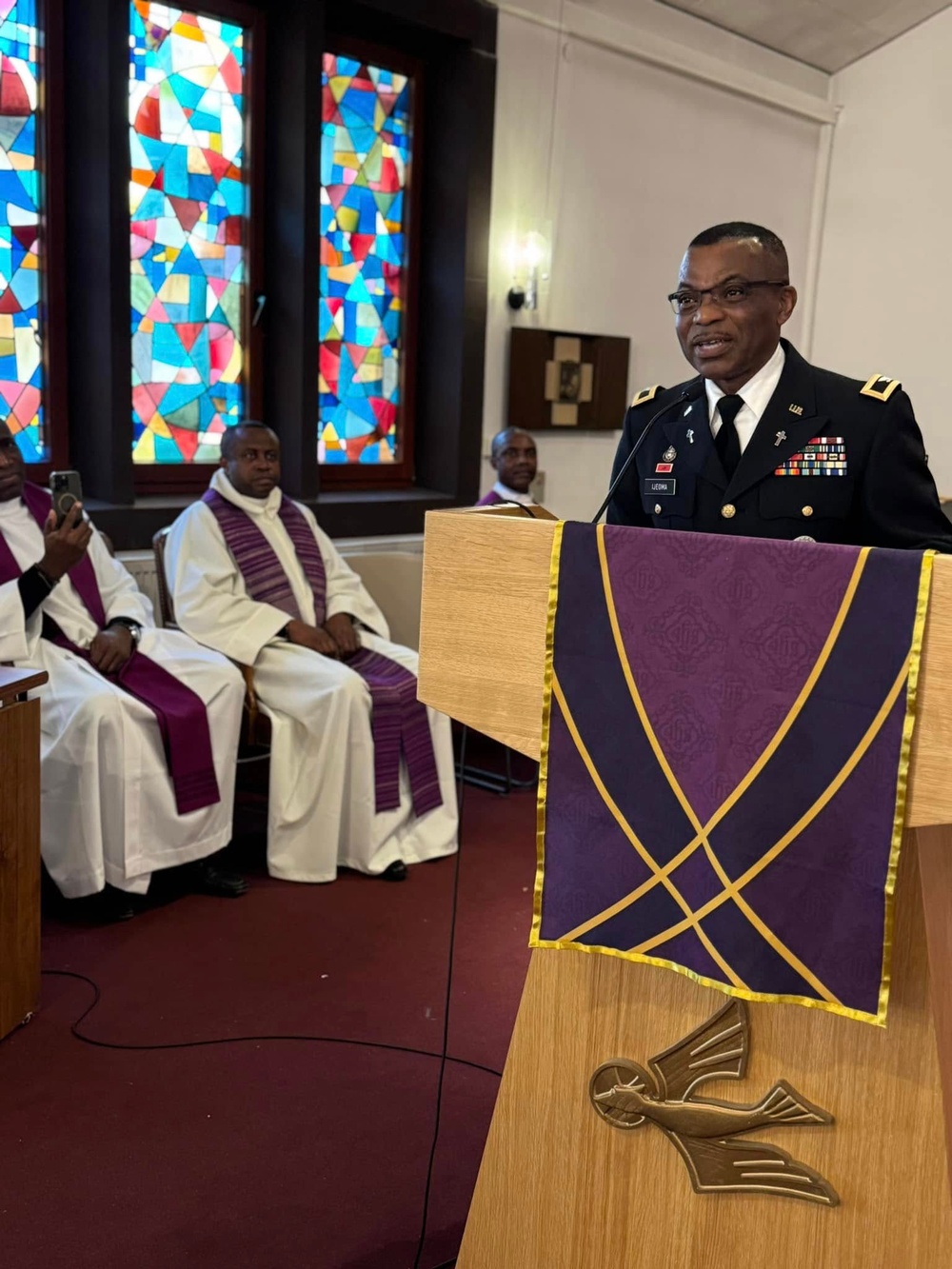 USAG Stuttgart Chaplain (Col.) John Ijeoma becomes DoD's first Black priest promoted to Colonel