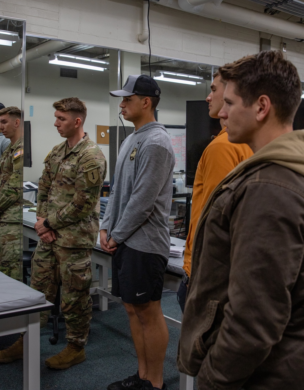 Soldiers from the Big Red One meet KState’s Athletic Department