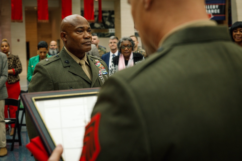 Maj. Gen. Henderson Promotion