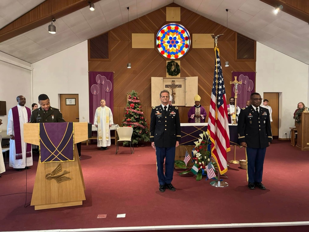 USAG Stuttgart Chaplain (Col.) John Ijeoma becomes DoD's first Black priest promoted to Colonel