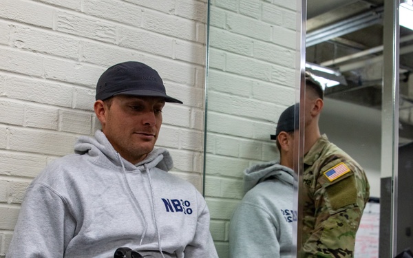 Soldiers from the Big Red One meet KState’s Athletic Department