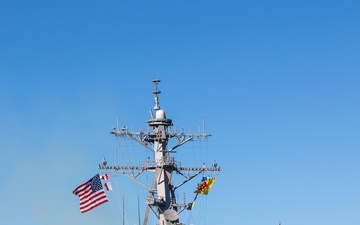 USS Cole Returns to Naval Station Norfolk