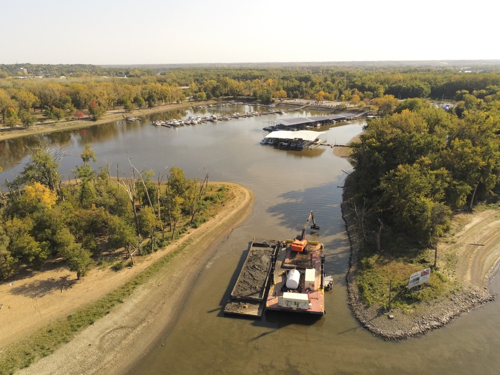 Dredging to make way for small boats