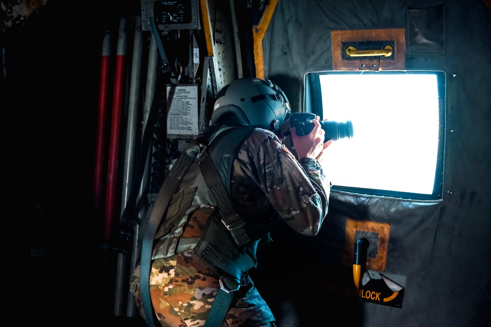 Eclipse Imagery during Training Flight