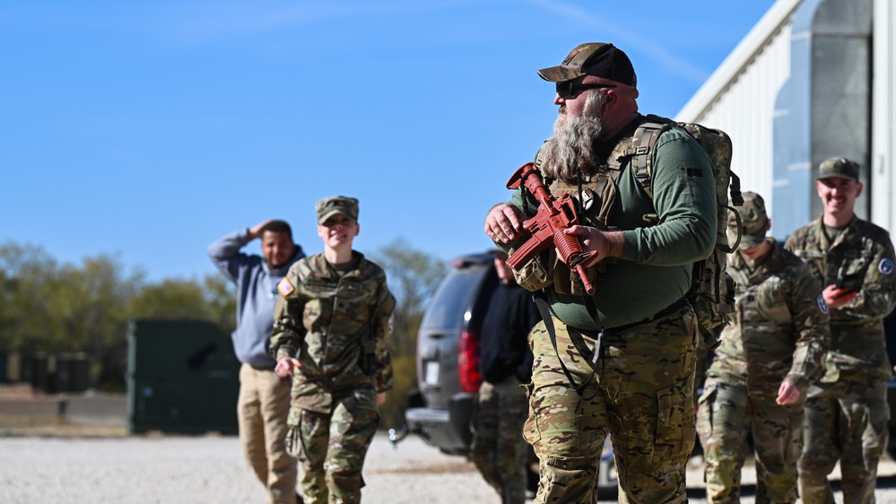 Dyess AFB hosts joint K-9 medical training