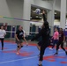 Marines Play Volleyball At AVCA Convention 2024