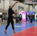 Marines Play Volleyball At AVCA Convention 2024