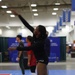 Marines Play Volleyball At AVCA Convention 2024