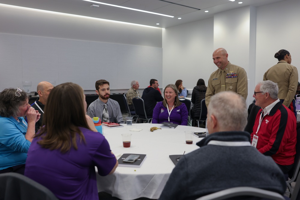 Marines Lead Fit To Win Session At AVCA Convention 2024