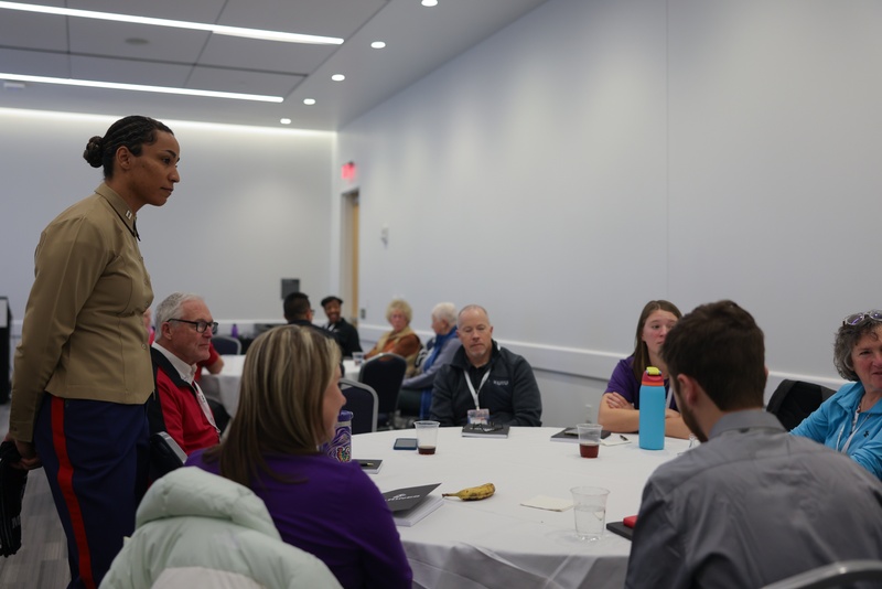 Marines Lead Fit To Win Session At AVCA Convention 2024