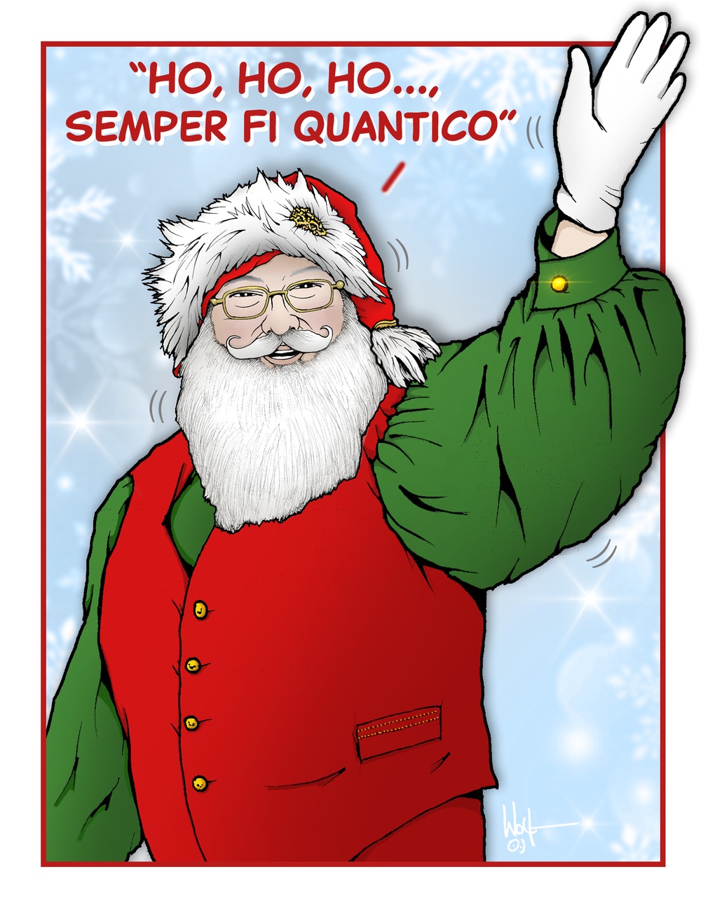 Ho, Ho, Ho, Semper Fi Quantico