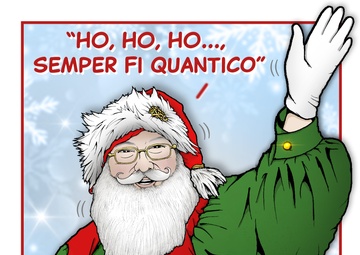 Ho ho ho! Checking list twice: Santa Claus coming to Quantico