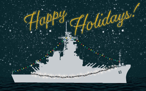 Happy Holidays from Commander, U.S. 3rd Fleet!