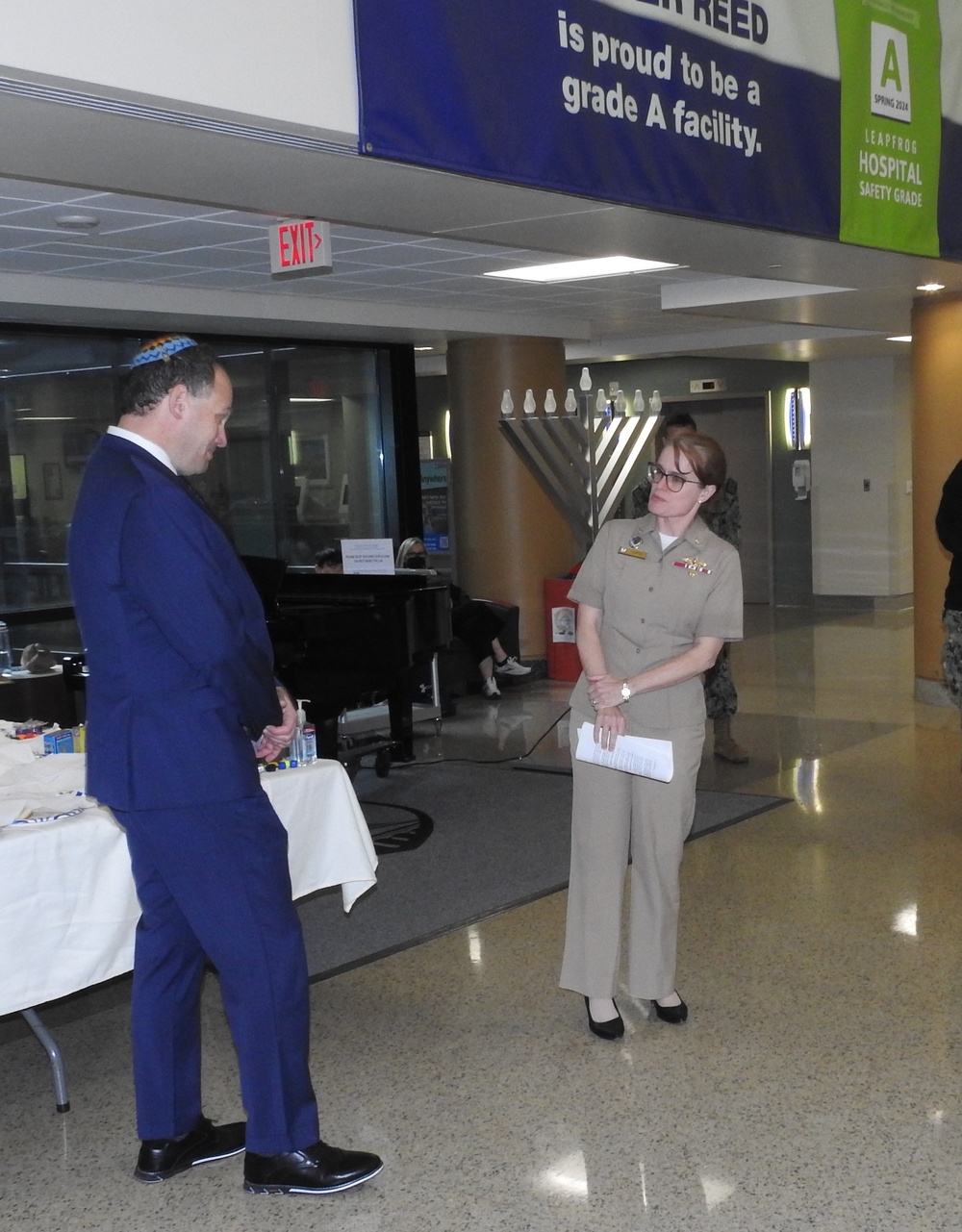 Walter Reed hosts Hanukkah educational program