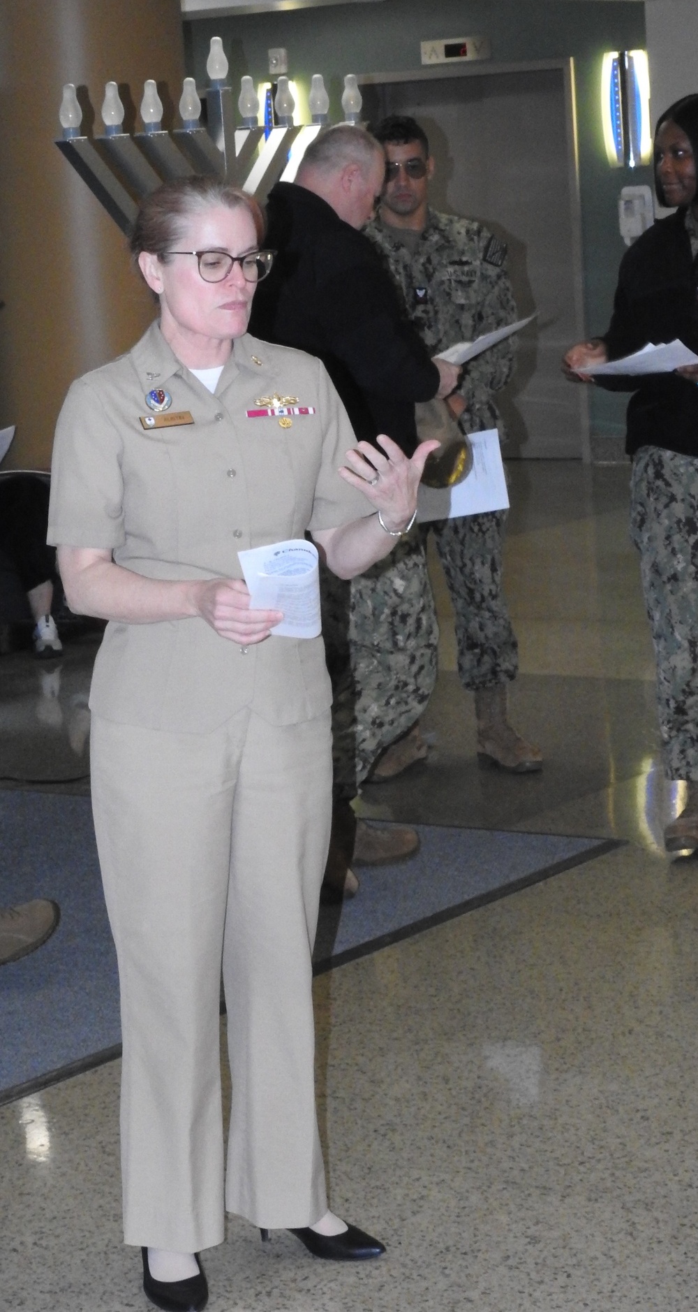 Walter Reed hosts Hanukkah educational program