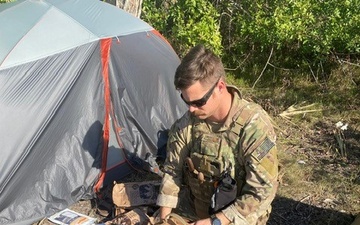 45th EOD Airmen conduct survival, ACE exercise