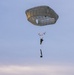 2nd Infantry Brigade, 11th Airborne Division Soldiers conducted a winter jump into Malamute DZ