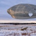 2nd Infantry Brigade, 11th Airborne Division Soldiers conducted a winter jump into Malamute DZ