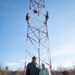 Reenlisting on a tower