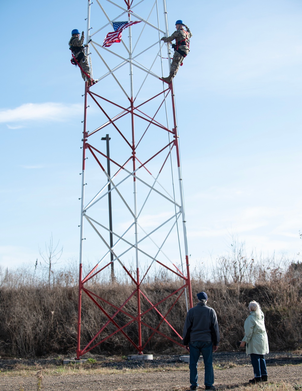 Reenlisting on a tower