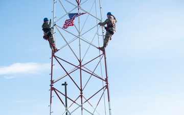 Reenlisting on a tower