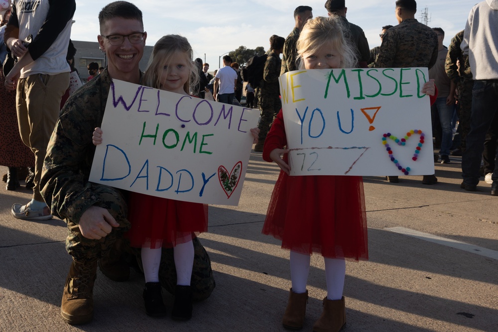 VMFA-314 Returns Home from Combat Deployment