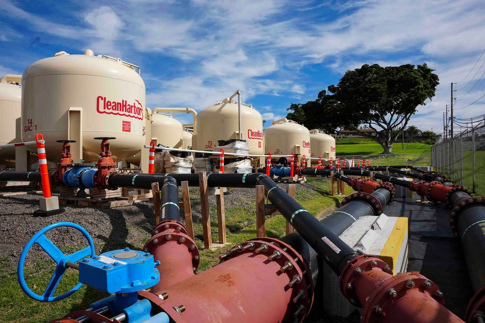 Halawa GAC Water Filitration Tanks