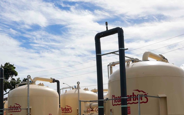 Halawa GAC Water Filtration Tanks