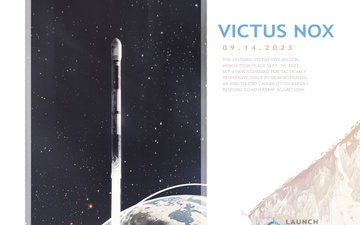 Space Force 5th Anniversary Poster Series - Victus Nox