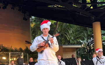 Navy Band Performs Holiday Concert at Hale Koa Hotel