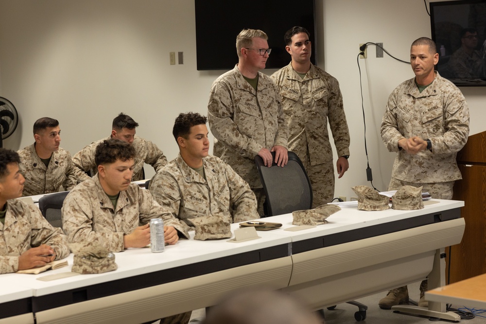 7th Marines kick off regimental squad competition with brief