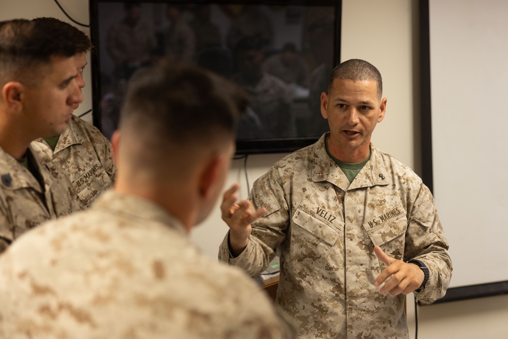 7th Marines kick off regimental squad competition with brief