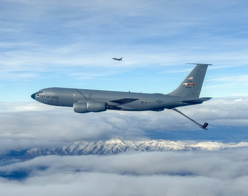 Edwards AFB Early Morning Test Flight