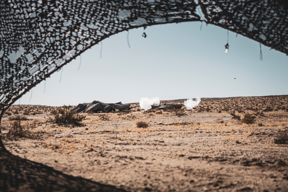 2/11 Marines fire M777 Howitzers during SLTE 0-25