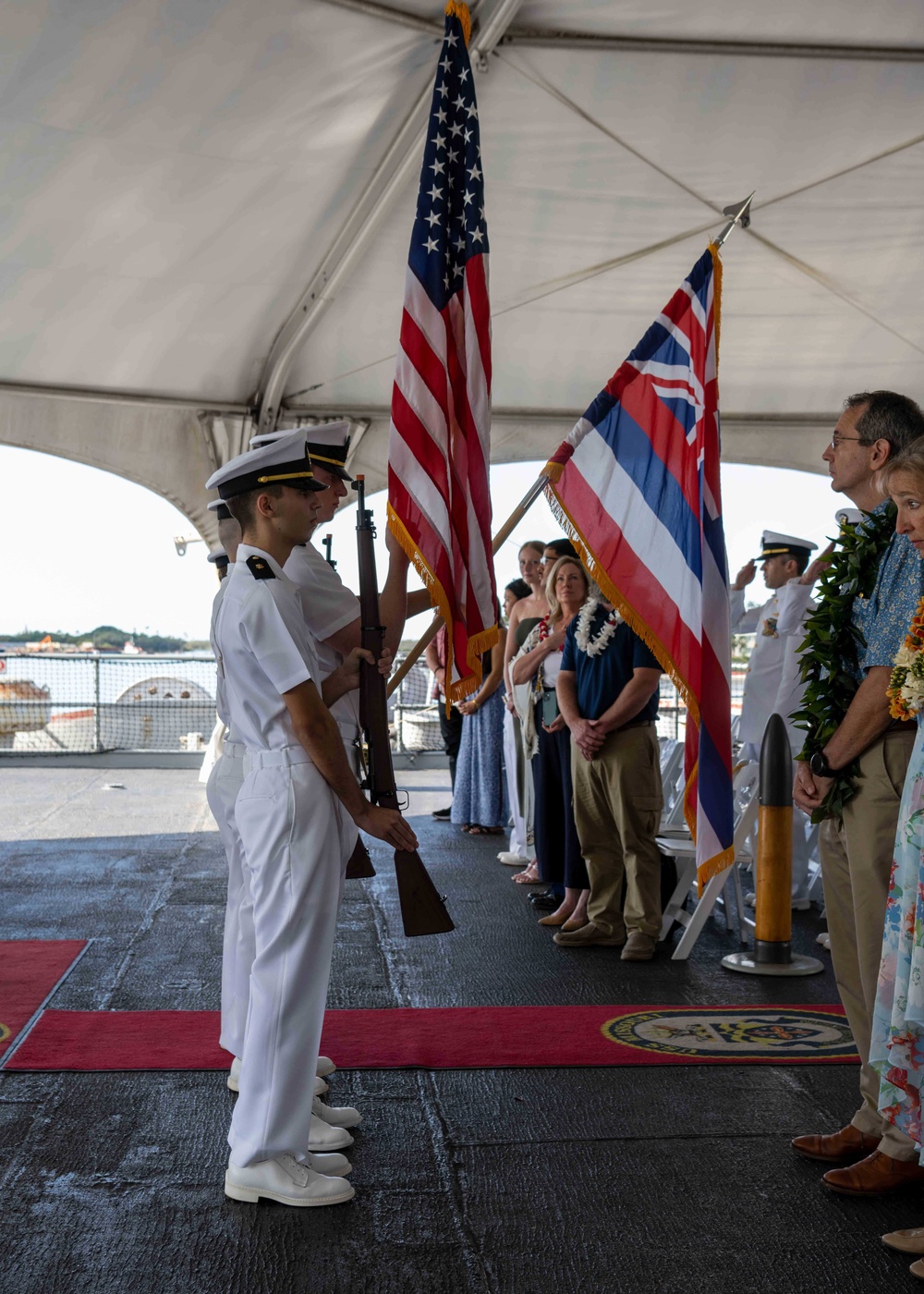 University of Hawaii at Manoa Navy ROTC Commissioning Ceremony