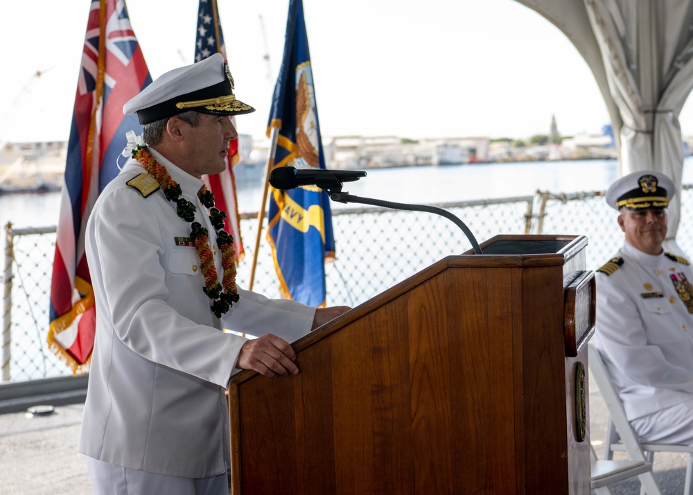 University of Hawaii at Manoa Navy ROTC Commissioning Ceremony