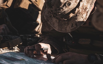 2/11 Marines fire M777 Howitzers during SLTE 0-25