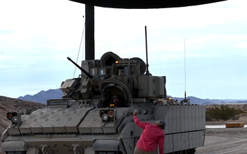 Bradley improvement tested at U.S. Army Yuma Proving Ground