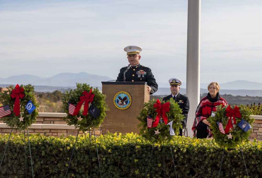 Wreaths Across America at Miramar National Cemetery