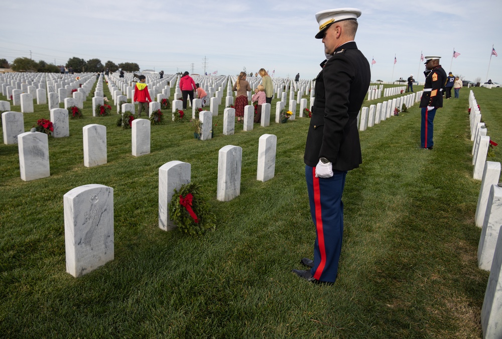 Wreaths Across America at Miramar National Cemetery