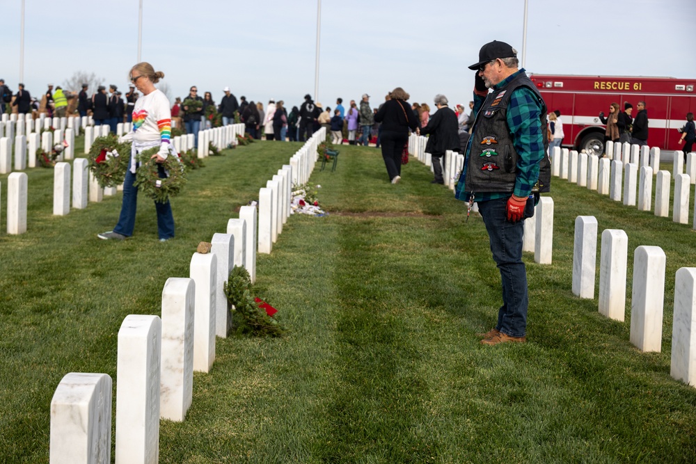 Dvids - Images - Wreaths Across America At Miramar National Cemetery 