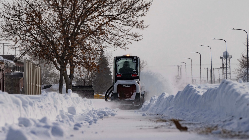 Team Minot clearing the way at MAFB