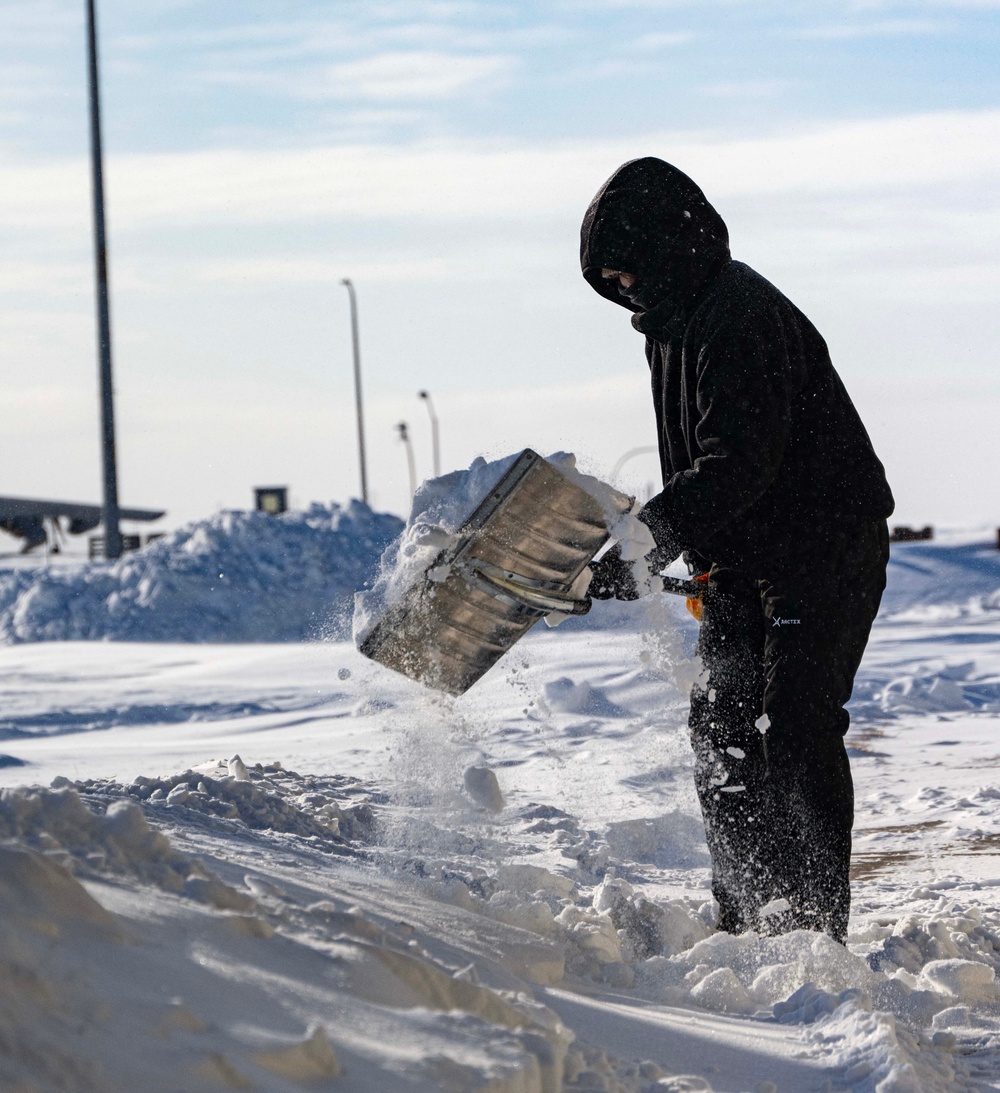 Team Minot clearing the way at MAFB