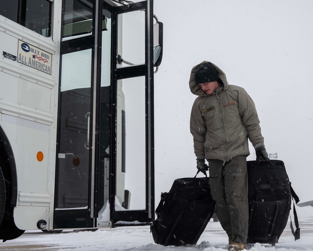 Team Minot welcomes back the 69th Expeditionary Bomb Squadron after a successful deployment