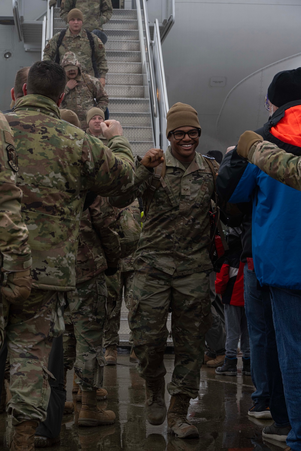 Team Minot welcomes back the 69th Expeditionary Bomb Squadron after a successful deployment