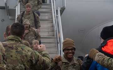 Team Minot welcomes back the 69th Expeditionary Bomb Squadron after a successful deployment