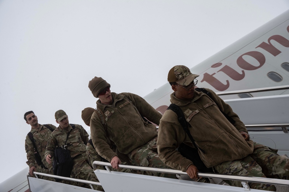 Team Minot welcomes back the 69th Expeditionary Bomb Squadron after a successful deployment