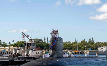 USS Montana Arrives to New Homeport of Pearl Harbor