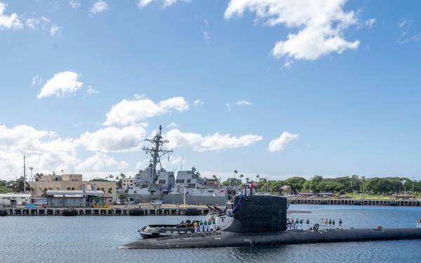 USS Montana (SSN 794) Changes Homeport to Pearl Harbor