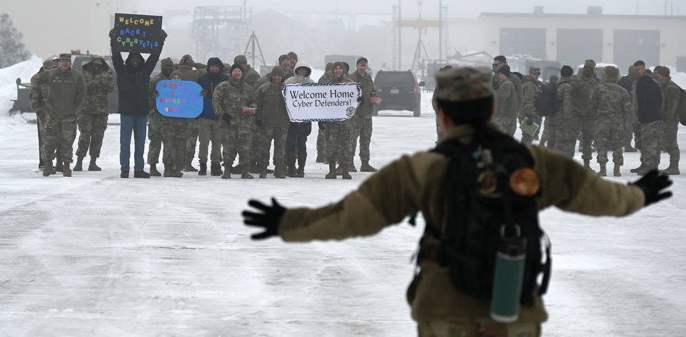 Minot Airmen Return